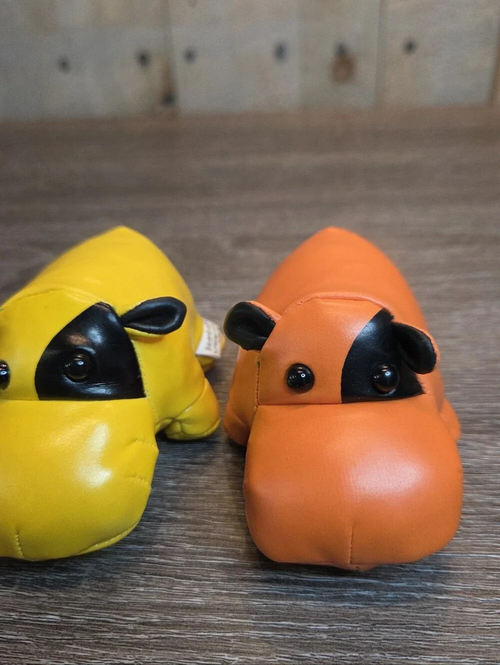 Sportime Indestructible Bean Bag Hippos Set of 4 Hippopotamus Vintage 1996
